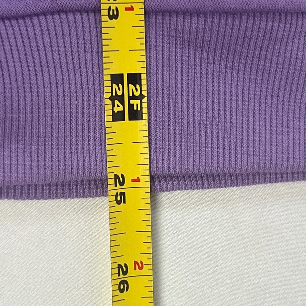 Olivia Rodrigo Sweatshirt Women XS Purple Vampire Graphic Print Guts Tour Merch - Picture 4 of 6